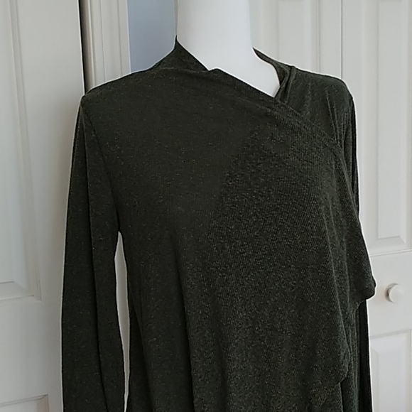 Bri's World, Olive Green Cardigan, NWT - Picture 4 of 7